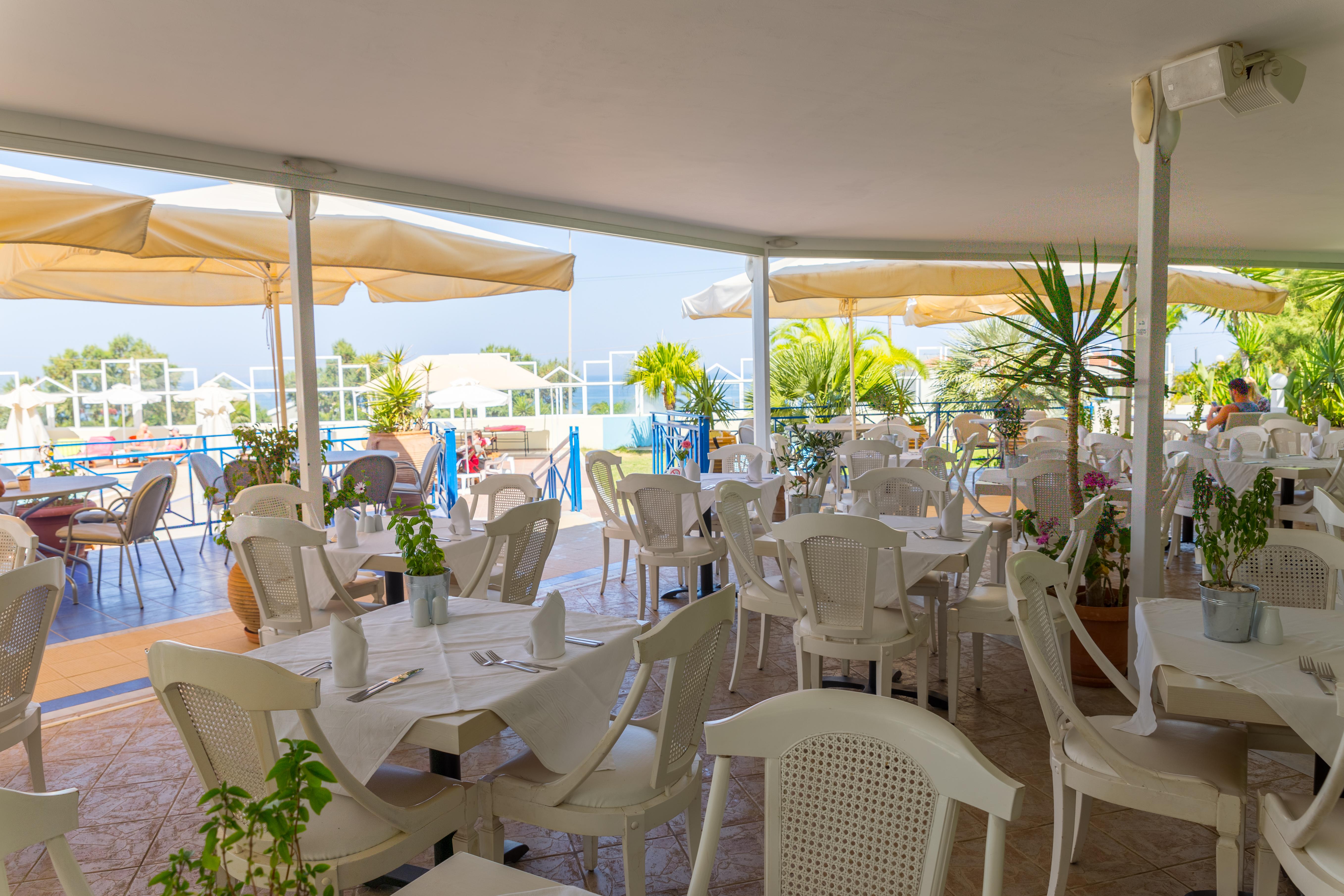 Rethymno Mare Royal & Water Park Hotel Skaleta Bagian luar foto