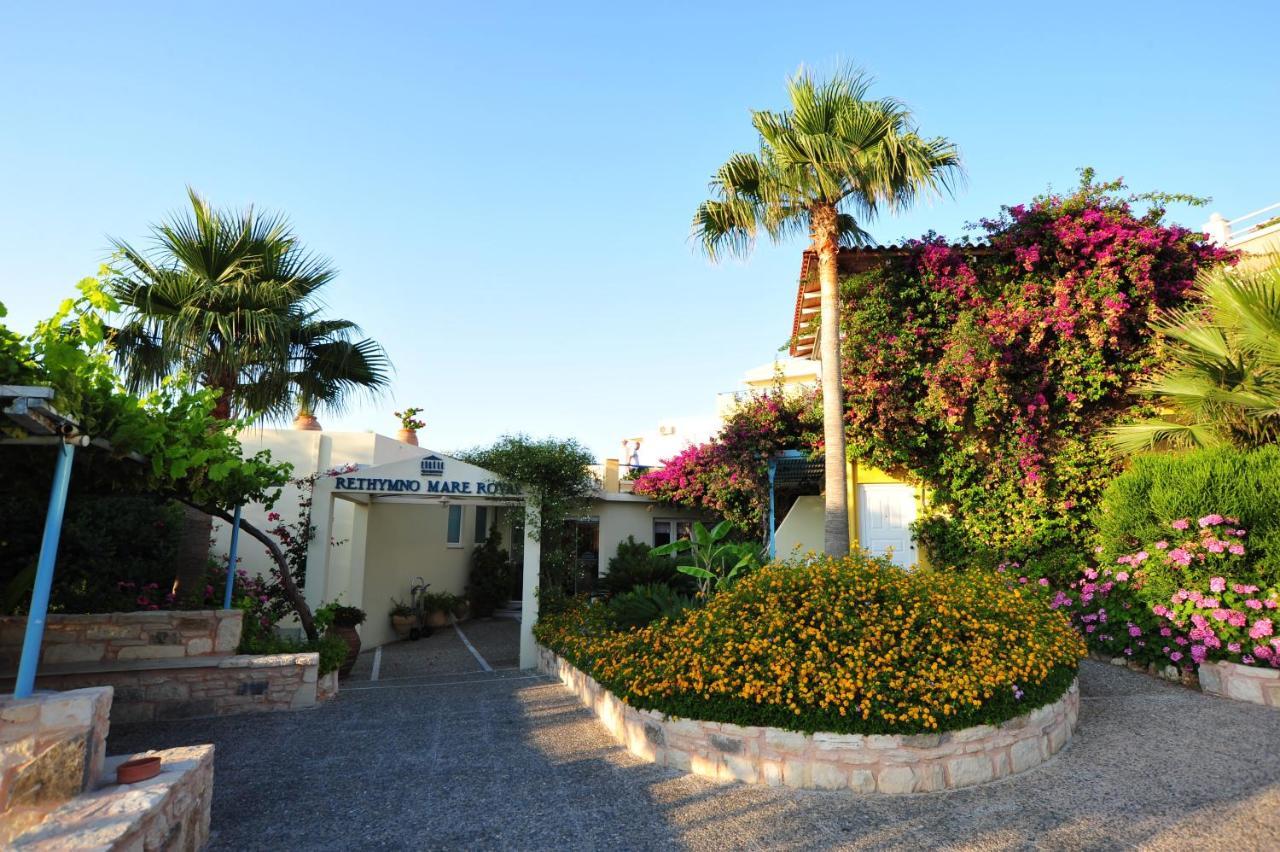 Rethymno Mare Royal & Water Park Hotel Skaleta Bagian luar foto